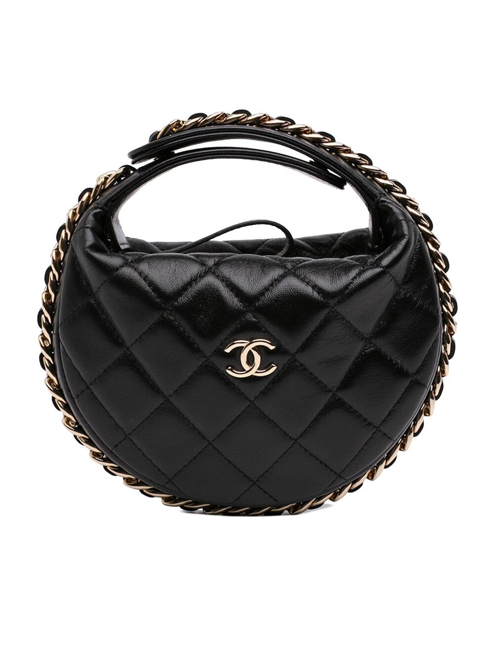 Chanel Chain Around Round Hobo Quilted #319098C44B